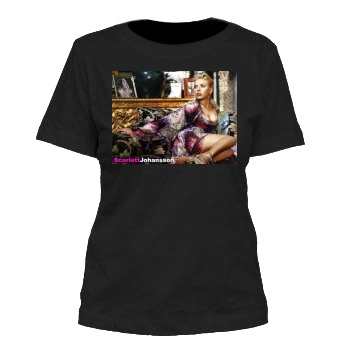 Scarlett Johansson Women's Cut T-Shirt