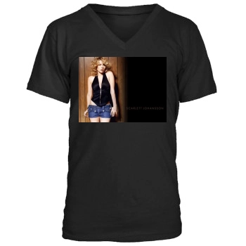 Scarlett Johansson Men's V-Neck T-Shirt