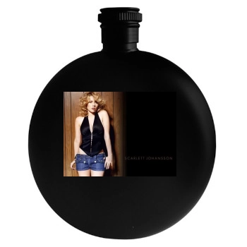 Scarlett Johansson Round Flask