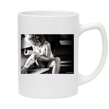 Scarlett Johansson 14oz White Statesman Mug