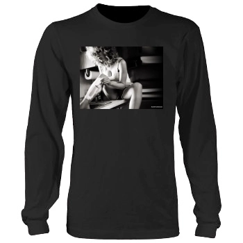 Scarlett Johansson Men's Heavy Long Sleeve TShirt