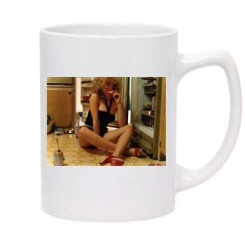 Scarlett Johansson 14oz White Statesman Mug