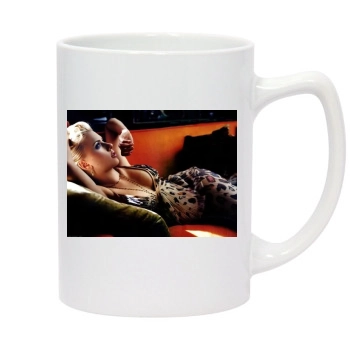 Scarlett Johansson 14oz White Statesman Mug