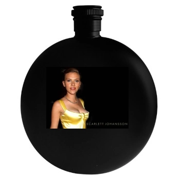 Scarlett Johansson Round Flask