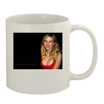 Scarlett Johansson 11oz White Mug