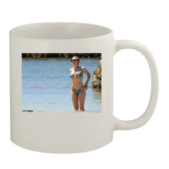 Scarlett Johansson 11oz White Mug