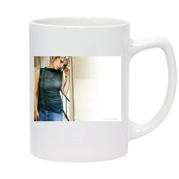 Scarlett Johansson 14oz White Statesman Mug