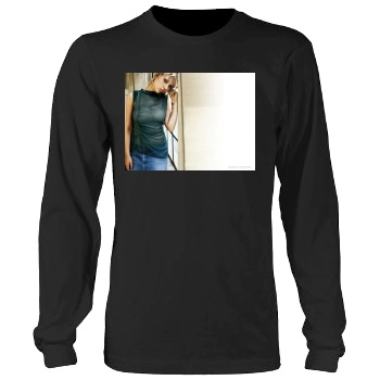 Scarlett Johansson Men's Heavy Long Sleeve TShirt