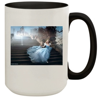 Scarlett Johansson 15oz Colored Inner & Handle Mug