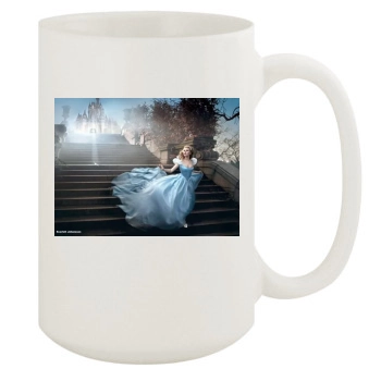 Scarlett Johansson 15oz White Mug