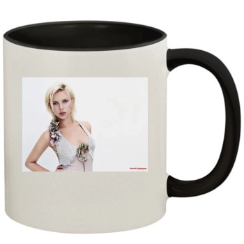 Scarlett Johansson 11oz Colored Inner & Handle Mug