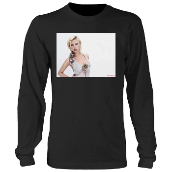 Scarlett Johansson Men's Heavy Long Sleeve TShirt