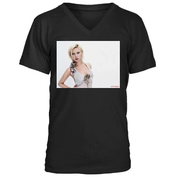 Scarlett Johansson Men's V-Neck T-Shirt