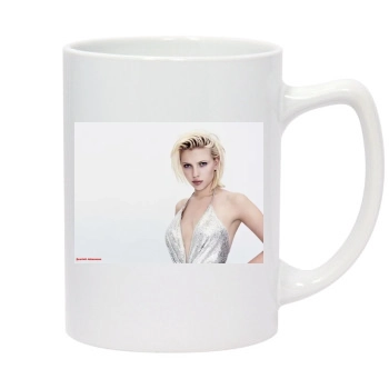 Scarlett Johansson 14oz White Statesman Mug