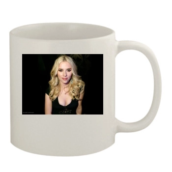 Scarlett Johansson 11oz White Mug