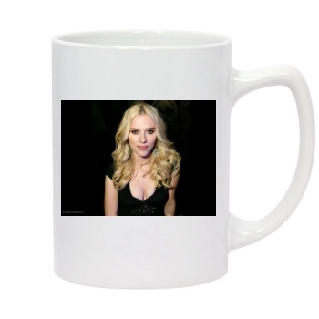 Scarlett Johansson 14oz White Statesman Mug