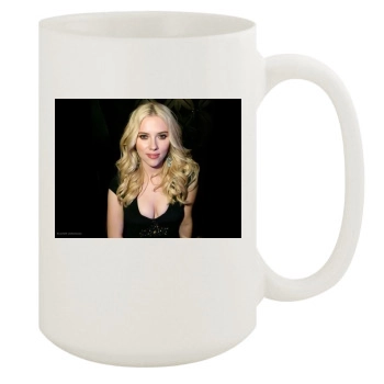 Scarlett Johansson 15oz White Mug