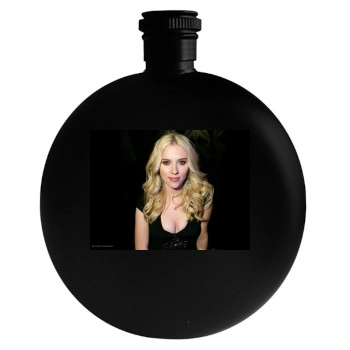 Scarlett Johansson Round Flask