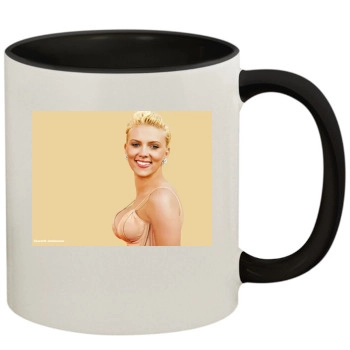 Scarlett Johansson 11oz Colored Inner & Handle Mug