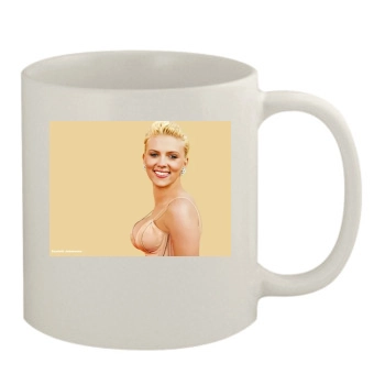 Scarlett Johansson 11oz White Mug