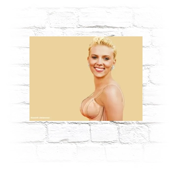 Scarlett Johansson Metal Wall Art