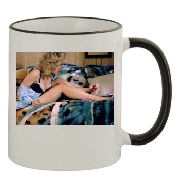 Scarlett Johansson 11oz Colored Rim & Handle Mug