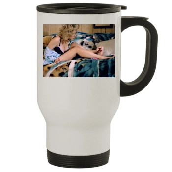 Scarlett Johansson Stainless Steel Travel Mug