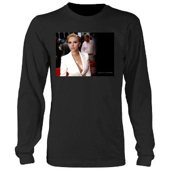 Scarlett Johansson Men's Heavy Long Sleeve TShirt