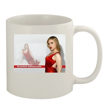 Scarlett Johansson 11oz White Mug