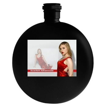 Scarlett Johansson Round Flask