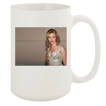 Scarlett Johansson 15oz White Mug