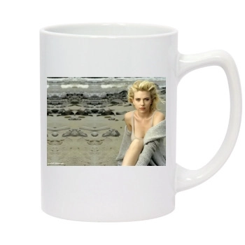 Scarlett Johansson 14oz White Statesman Mug