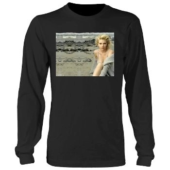 Scarlett Johansson Men's Heavy Long Sleeve TShirt