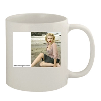 Scarlett Johansson 11oz White Mug