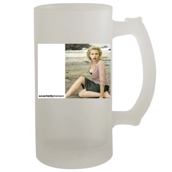 Scarlett Johansson 16oz Frosted Beer Stein