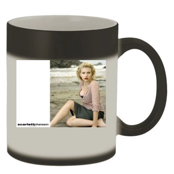 Scarlett Johansson Color Changing Mug