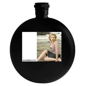 Scarlett Johansson Round Flask