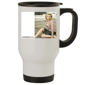 Scarlett Johansson Stainless Steel Travel Mug