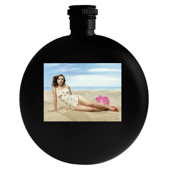 Scarlett Johansson Round Flask