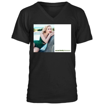 Scarlett Johansson Men's V-Neck T-Shirt