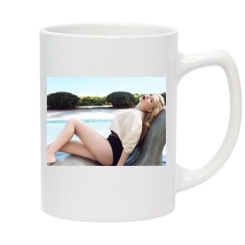 Scarlett Johansson 14oz White Statesman Mug