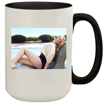 Scarlett Johansson 15oz Colored Inner & Handle Mug