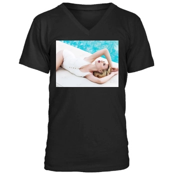 Scarlett Johansson Men's V-Neck T-Shirt