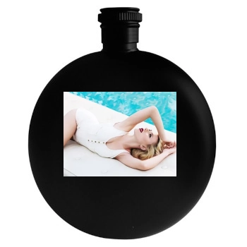 Scarlett Johansson Round Flask