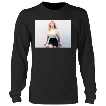 Scarlett Johansson Men's Heavy Long Sleeve TShirt