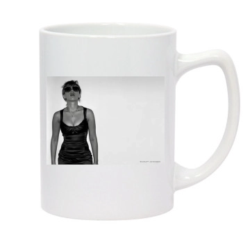 Scarlett Johansson 14oz White Statesman Mug