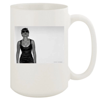 Scarlett Johansson 15oz White Mug