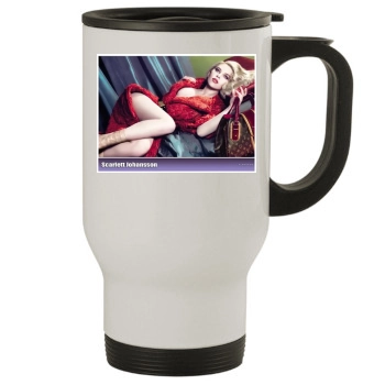 Scarlett Johansson Stainless Steel Travel Mug