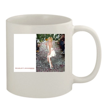 Scarlett Johansson 11oz White Mug