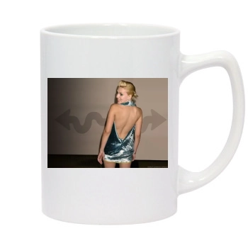 Scarlett Johansson 14oz White Statesman Mug